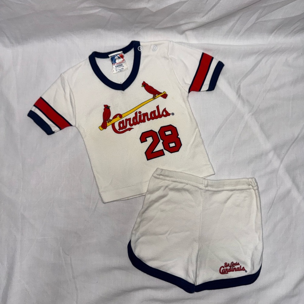 MLB St. Louis Cardinals Kids Jersey Set